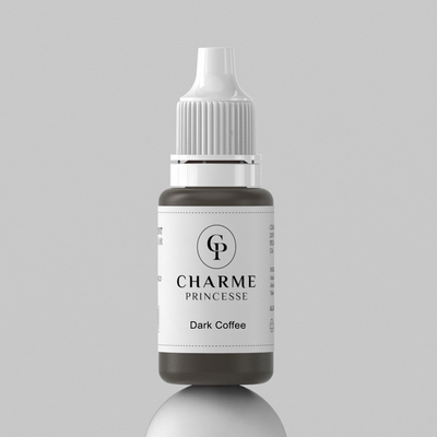 Donkere koffie Brouwen tatoeage pigment 15 ml Permanente make-up Lip pigment