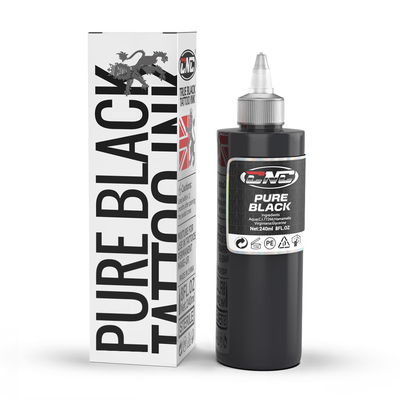 240ML Professionele Zwarte Tattoo Ink Kleur Tattoo Ink Voor Tattoo