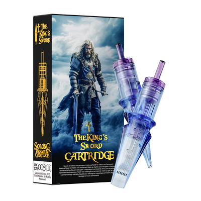 De King's Sword RL/ RS / M1/ RM EO Sterilisated Soft Membrane Tattoo Needle Cartridges