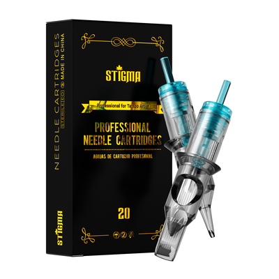 Stigma Round Liner Shader Magnum Aanpassen Pakket Goedgekeurde Tattoo Cartridge Naalden